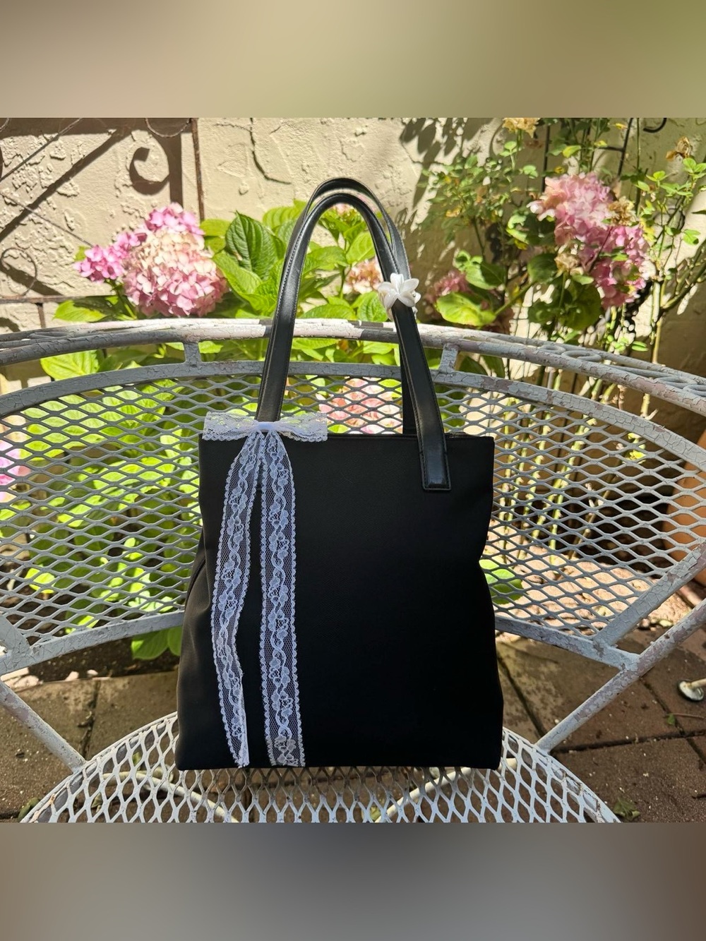 Vintage 90’s Coach Black Canvas Bag